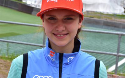 Lia Böhme mit Platz zwei und vier beim Alpencup in Predazzo