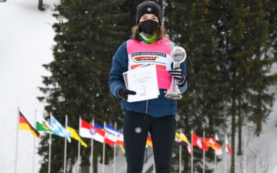 Zwei Siege für Klara Lebelt beim Deutschlandpokal in Oberwiesenthal