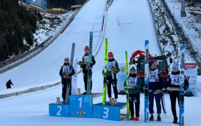 Klingenthaler Skispringerinnen überzeugen beim ICOC in Oberhof
